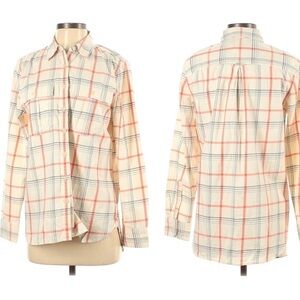 BANANA REPUBLIC Stripe button down shirt. Sz S